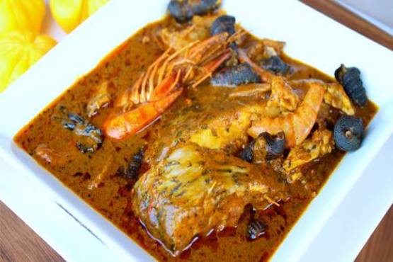 Seafood banga soup