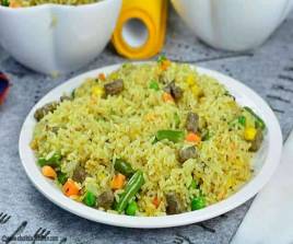 Bowl of special fried rice